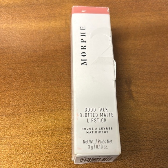 Morphe Good Talk Blotted Matte Lipstick Flirty pink new - Picture 2 of 4